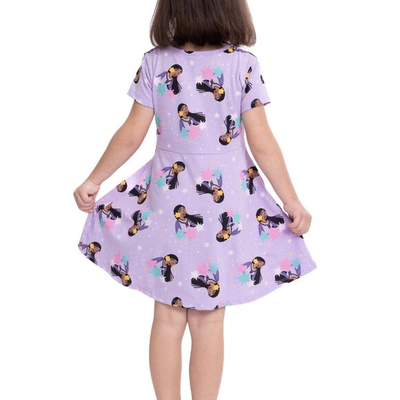 Disney Wish Toddler Girl Print Skater Dress, Sizes 2T-3T - NWT - Picture 2 of 4